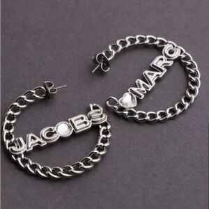 Marc Jacob Heaven the Charmed Chain Hoops